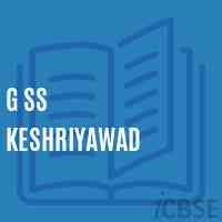 G Ss Keshriyawad High School Logo