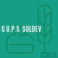 G U.P.S. Soldev Middle School Logo