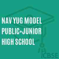 Nav Yug Model Public+Junior High School Logo
