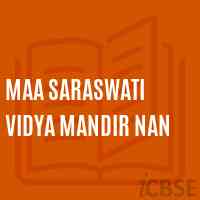 Maa Saraswati Vidya Mandir Nan Middle School Logo