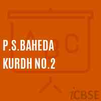 P.S.Baheda Kurdh No.2 Primary School Logo