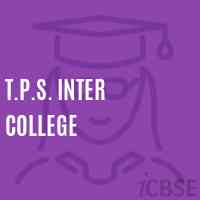 T.P.S. Inter College High School Logo