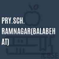 Pry.Sch. Ramnagar(Balabehat) Primary School Logo