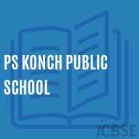 Ps Konch Public School Logo