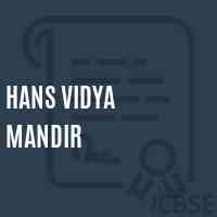 Hans Vidya Mandir Primary School Logo