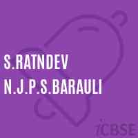 S.Ratndev N.J.P.S.Barauli Primary School Logo
