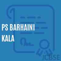 Ps Barhaini Kala Primary School Logo