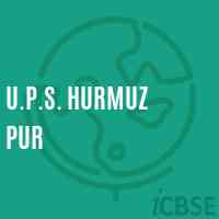U.P.S. Hurmuz Pur Middle School Logo