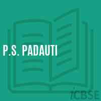 P.S. Padauti Primary School Logo
