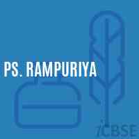 Ps. Rampuriya Primary School Logo