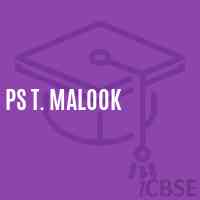 Ps T. Malook Primary School Logo