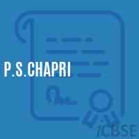 P.S.Chapri Primary School Logo