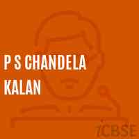P S Chandela Kalan Primary School Logo