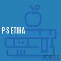 P S Etiha Primary School Logo