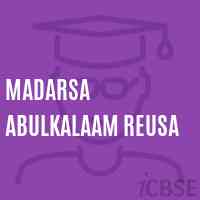 Madarsa Abulkalaam Reusa Middle School Logo