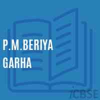 P.M.Beriya Garha Middle School Logo