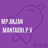 Mp.Akjan .Mantasri.P.V Middle School Logo