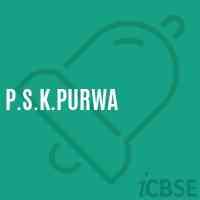 P.S.K.Purwa Primary School Logo