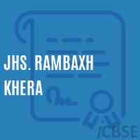 Jhs. Rambaxh Khera Middle School Logo