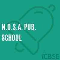 N.D.S.A. Pub. School Logo