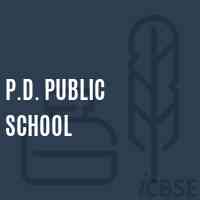 P.D. Public School Logo