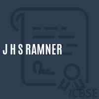 J H S Ramner Middle School Logo