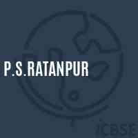 P.S.Ratanpur Primary School Logo