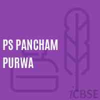 Ps Pancham Purwa Primary School Logo