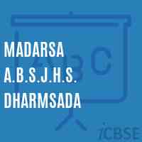 Madarsa A.B.S.J.H.S. Dharmsada Middle School Logo