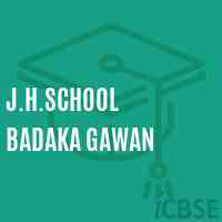 J.H.School Badaka Gawan Logo