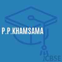 P.P.Khamsama Primary School Logo
