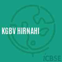 Kgbv Hirnahi Middle School Logo