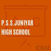 P.S.S.Juniyar High School Logo
