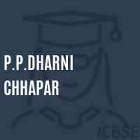 P.P.Dharni Chhapar Primary School Logo
