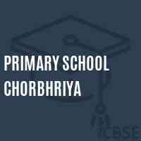 Primary School Chorbhriya Logo