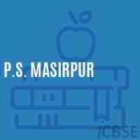 P.S. Masirpur Primary School Logo