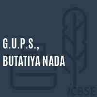 G.U.P.S., Butatiya Nada Middle School Logo