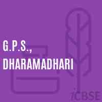 G.P.S., Dharamadhari Primary School Logo
