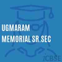Ugmaram Memorial Sr.Sec Senior Secondary School Logo