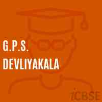 G.P.S. Devliyakala Primary School Logo