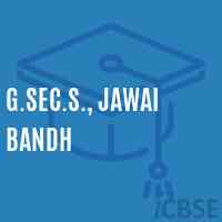 G.Sec.S., Jawai Bandh Secondary School Logo