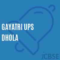 Gayatri Ups Dhola Middle School Logo