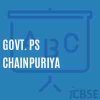Govt. Ps Chainpuriya Primary School Logo