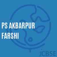 Ps Akbarpur Farshi Primary School Logo