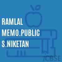 Ramlal Memo.Public S.Niketan Primary School Logo