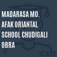Madarasa Mo. Afak Oriantal School Chudigali Obra Logo