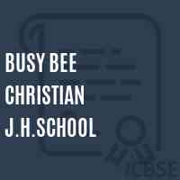 Busy Bee Christian J.H.School Logo