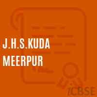 J.H.S.Kuda Meerpur Middle School Logo