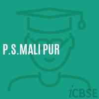 P.S.Mali Pur Primary School Logo