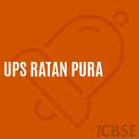 Ups Ratan Pura Middle School Logo